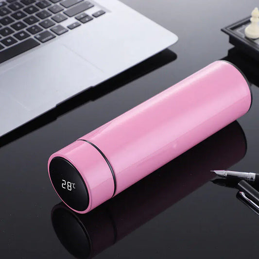 Smart Vacuum Insulated Water Bottle with LED Temperature Display